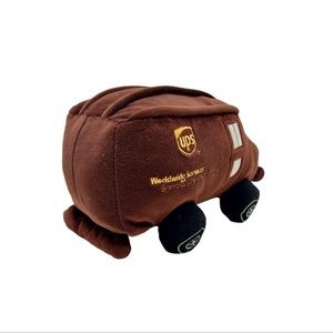 United Parcel Service UPS Plush 9" Delivery Truck Van Brown Makes Sound